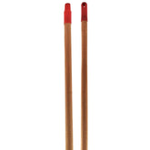 Threated screw, red tip, 100% pine premium plain wood handle (BA 930110)